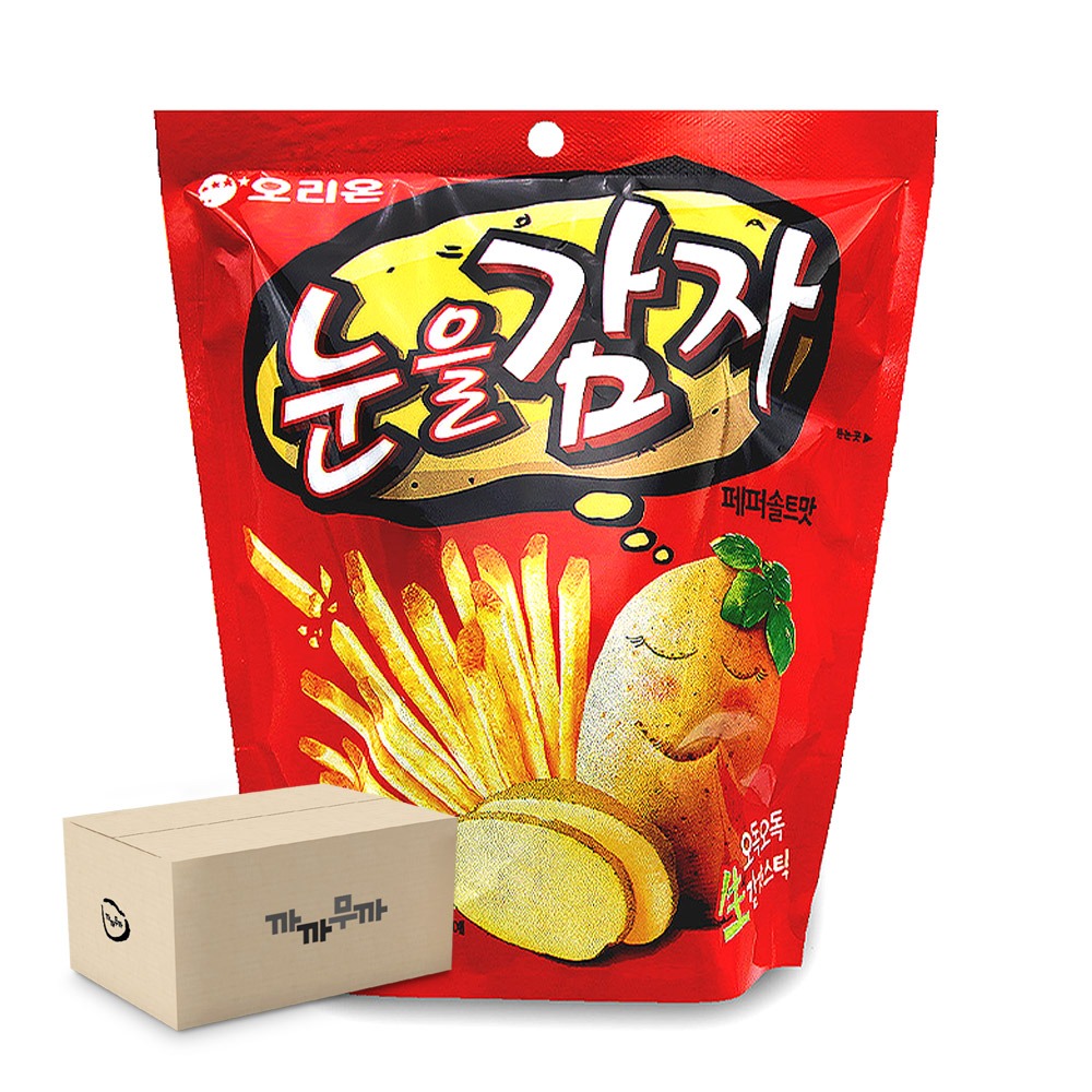 (세일) 오리온 눈을감자 페퍼솔트맛 96g (1박스-20개) 소비기한 24.08.05
